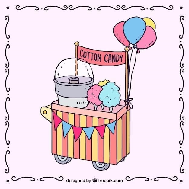 cotton candy machine instructions